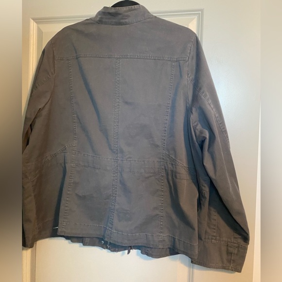 Gray Women's Utility Jacket - Picture 4 of 4